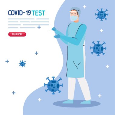 covid 19 virüs test doktoru.