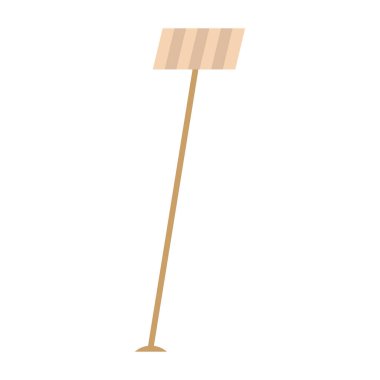 İzole edilmiş ev lambası vektör tasarımı