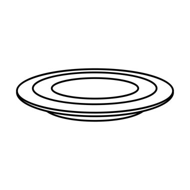 tabak satırı biçim vektör tasarımı