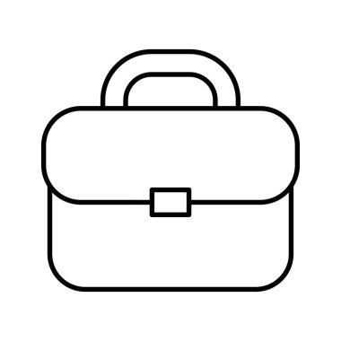 Portföy evrak çantası satır simgesi