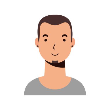 Genç erkek avatar karakteri