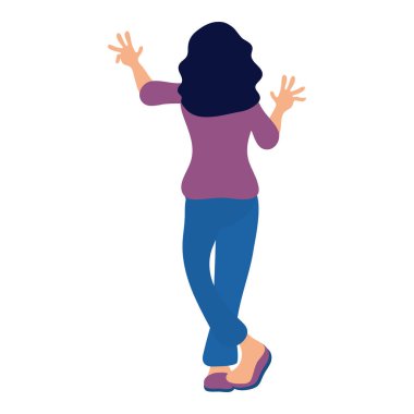 Genç kadın avatar karakteri