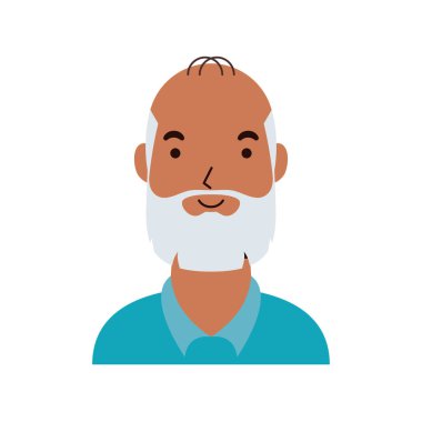 Sakallı yaşlı adam Avatar karakteri