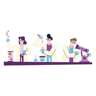 covid 19 virüs aşısı araştırması ve kimyasal insan vektör tasarımı