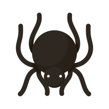 Cadılar bayramı örümcek tarzı düz simge