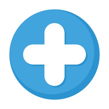 Çoğul sembolü düğmesi izole edilmiş simge