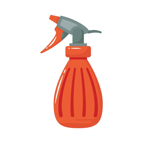 Spray butelka płaski styl ikona — Wektor stockowy