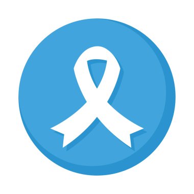 kurdele kampanya düğmesi izole edilmiş simge