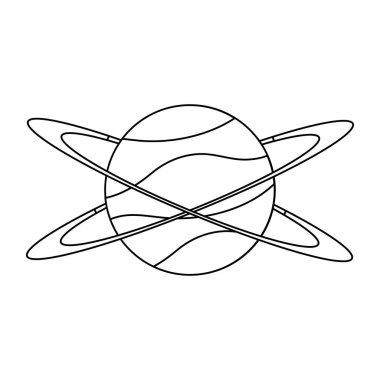 Yörünge çizgisi biçiminde bir uzay gezegeni