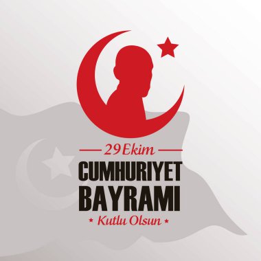 ekim bayrami hilal halindeki insanla kutlama yapıyor