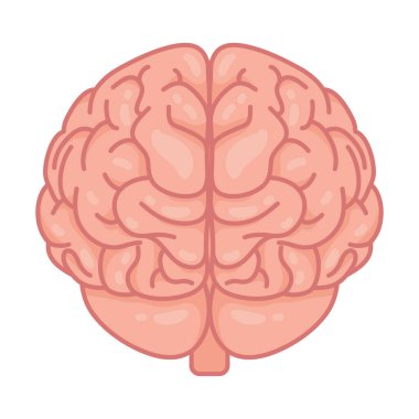 Beyin insan akıl sağlığı ikonu