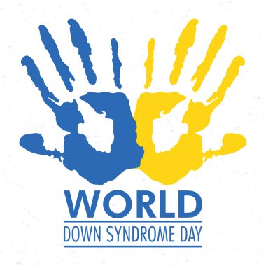 Dünya Düşük Sendrom Günü el yazısıyla yazılmış.