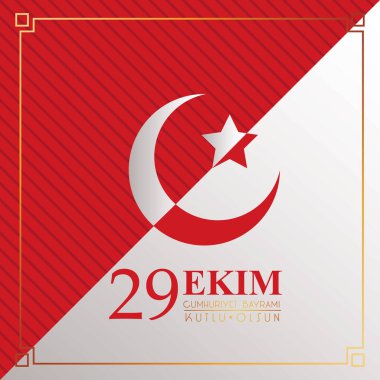 ekim bayrami hilal ve yıldızla kutlanıyor