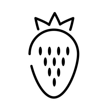 çilek çizgisi tarzı simge