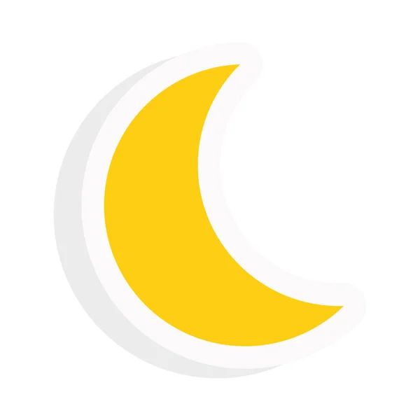 Crescent moon png icon sticker