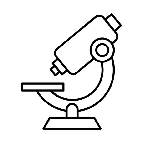 Дизайн иконок в стиле микроскопа — стоковый вектор
