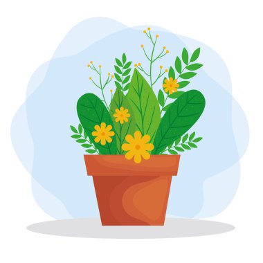 ot vektör tasarımı içinde bitki