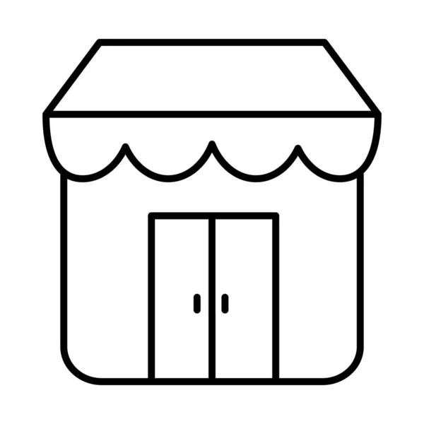 Дизайн иконок в стиле store line — стоковый вектор