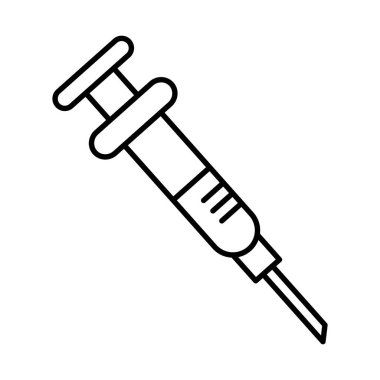 Enjeksiyon çizgisi biçim vektör tasarımı