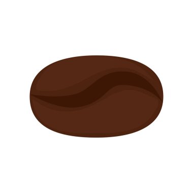 kahve çekirdeği ikonu vektör tasarımı