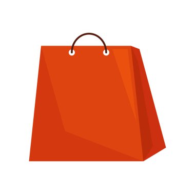 alışveriş poşeti ikon vektör tasarımı