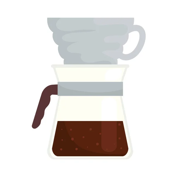 Капельница для кофе — стоковый вектор