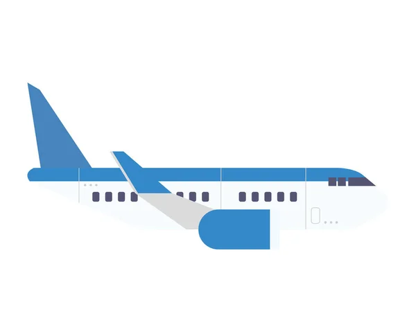 Isolato disegno vettoriale icona aereo — Vettoriale Stock