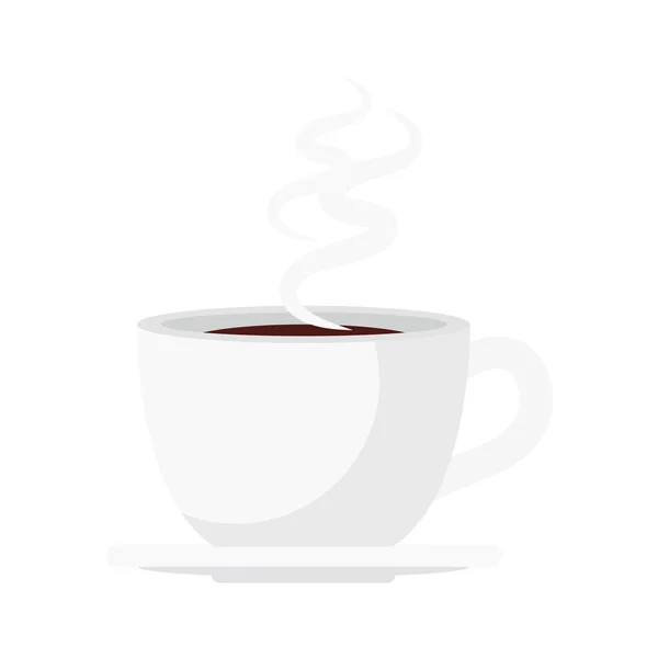 커피 컵외진 벡터 디자인 — 스톡 벡터