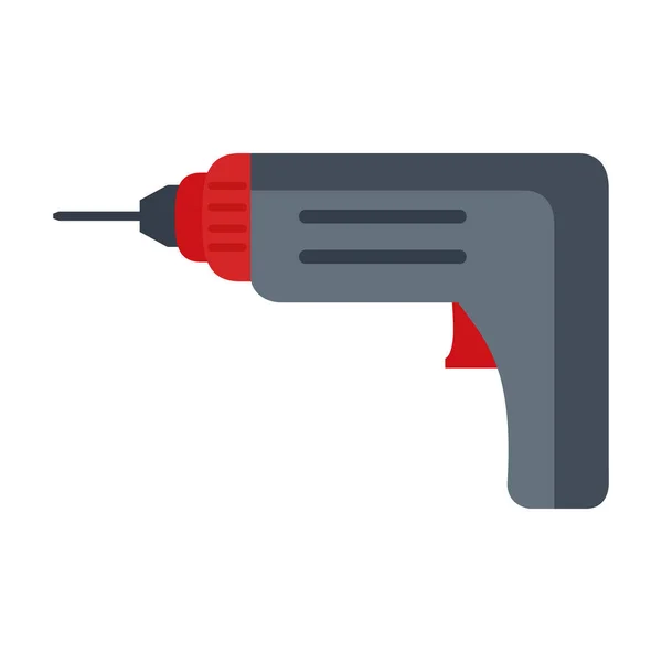 Construction drill icon vector design — Stock Vector