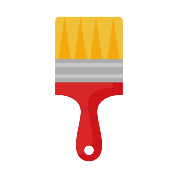 Boya fırçası ikon vektör tasarımı — Stok Vektör