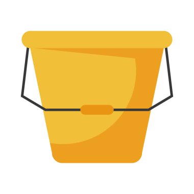 Yapı kovası ikonu vektör tasarımı