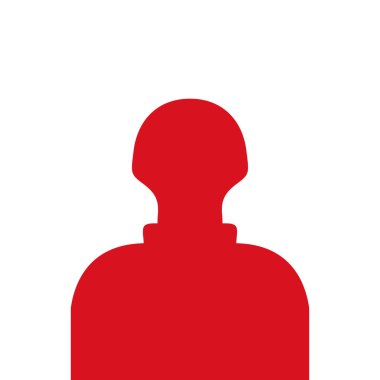 Asker adam silueti vektör tasarımı