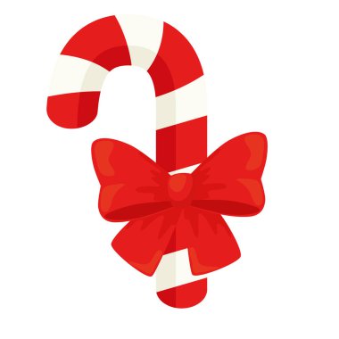 Papyon vektör tasarımlı mutlu noel şekeri