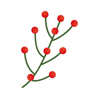 Mutlu Noeller çilek vektör tasarımı