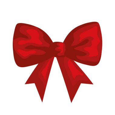 Hediye yay ikonu vektör tasarımı