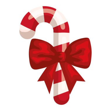 Papyon vektör tasarımlı mutlu noel şekeri