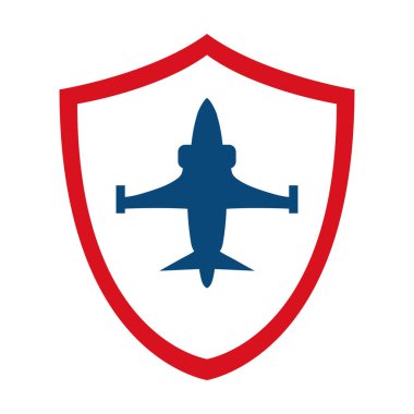 askeri uçak kalkan vektör tasarımında