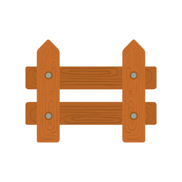 Gardening fence icon vector design — Stock Vector