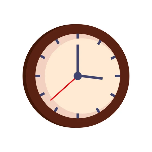 Design de vetor de ícone de relógio isolado — Vetor de Stock