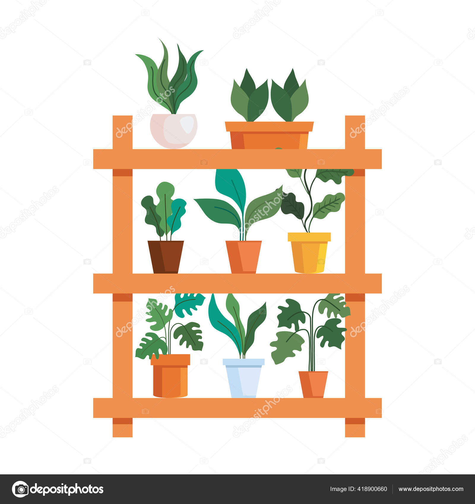 家具病媒设计盆内植物园艺 图库矢量图像 C Yupiramos 家具病媒设计盆内植物园艺 图库矢量图像 C Yupiramos
