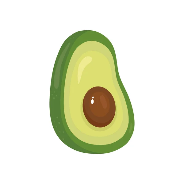 Avocado fruit icon vector design — Stock Vector