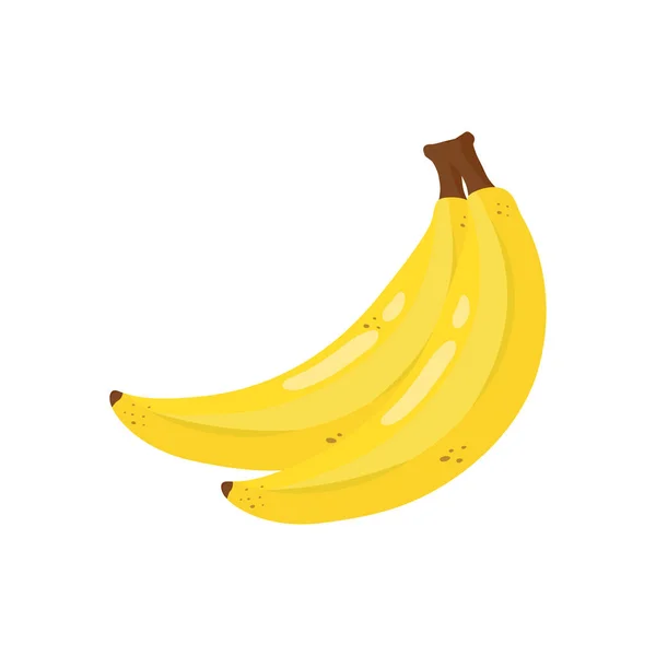 Desenho vetor ícone banana fruta — Vetor de Stock