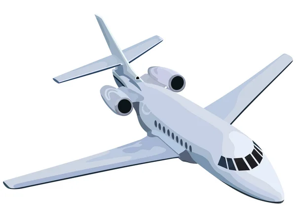Avión jet Ilustración de stock