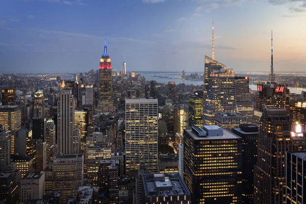 Ciudad de Nueva York skyline — Foto de Stock