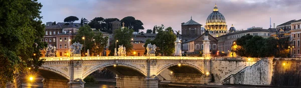 Prachtig Uitzicht Peter Cathedral Rome Italië — Stockfoto