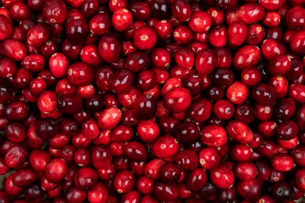 Cranberry Fundo Arando Cranberries Água Fundo Alimentar — Fotografia de Stock
