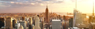 New York şehrinin silüeti