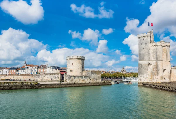 La Rochelle Fransa eski kale eski liman kuleleri