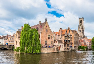 : Belçika Bruges - 26 Mayıs tekne turist tespih dock 26 Mayıs 2015 zevk dolu