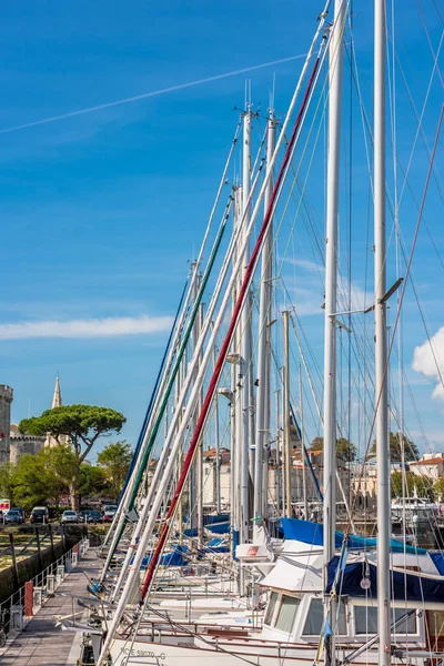 France Rochelle September 2015 Blick Auf Jachten Alten Hafen Von — Stockfoto